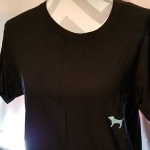 NWOT, VINTAGE VS PINK TEES,W/CHEST POCKET